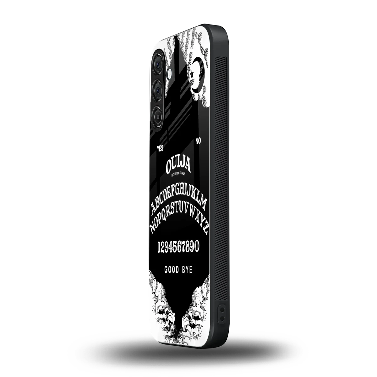 Ouija samsung galaxy m35 5g mobile cover | shockproof glass phone case