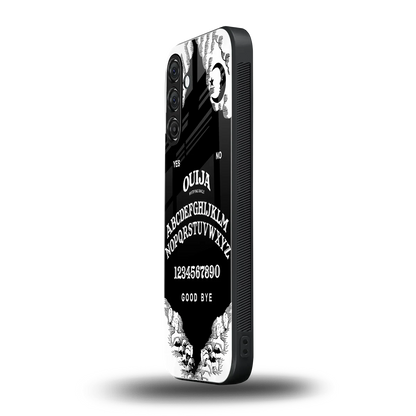Ouija samsung galaxy m35 5g mobile cover | shockproof glass phone case