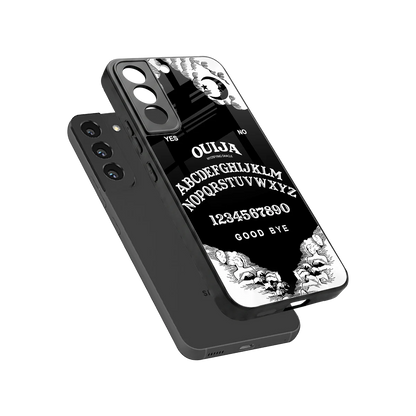Ouija sleek samsung galaxy s22 cover with tempered glass back and TPU edges