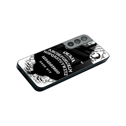 Ouija stylish phone case for samsung galaxy s22 | glossy glass and slim fit