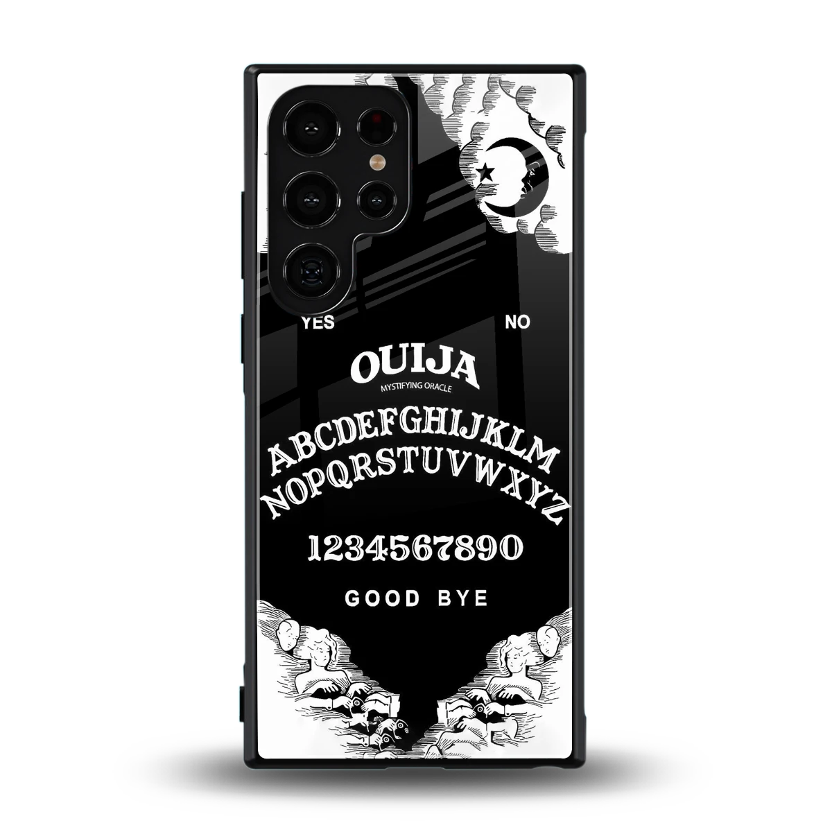 Ouija back phone cover | glass case for samsung galaxy s24 ultra