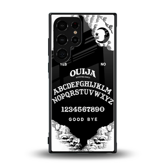 Ouija back phone cover | glass case for samsung galaxy s24 ultra