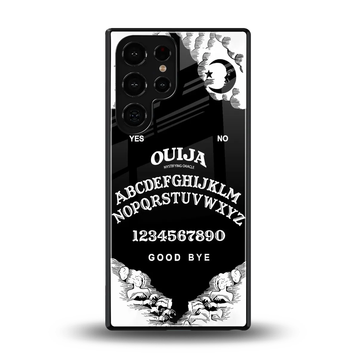 Ouija back phone cover | glass case for samsung galaxy s25 ultra