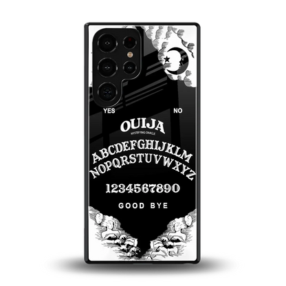 Ouija back phone cover | glass case for samsung galaxy s25 ultra