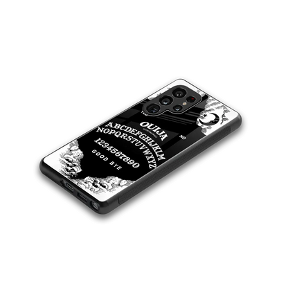 Ouija stylish phone case for samsung galaxy s25 ultra | glossy glass and slim fit