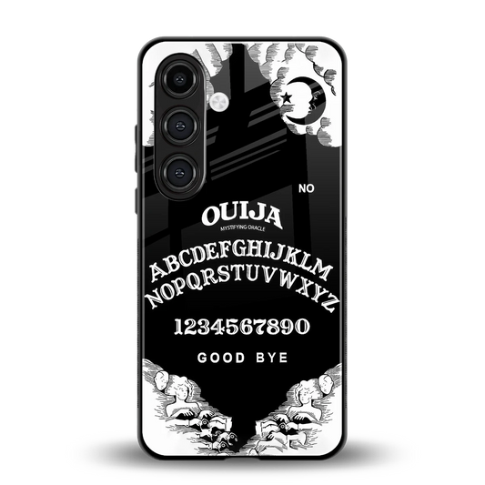 Ouija back phone cover | glass case for samsung galaxy s24