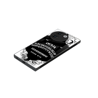 Ouija stylish phone case for vivo v30e | glossy glass and slim fit