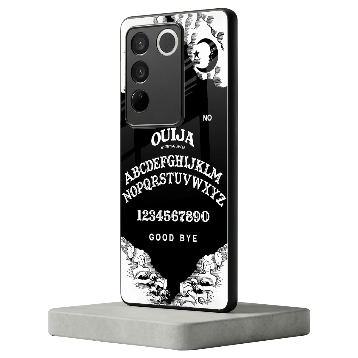 Ouija vivo v27 5g mobile cover | shockproof glass phone case