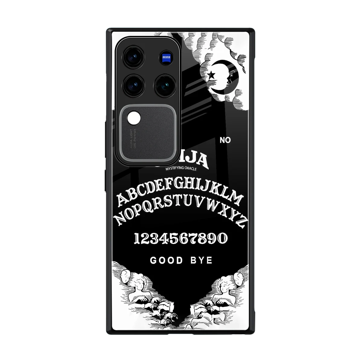 Ouija back phone cover | glass case forvivo v30 pro