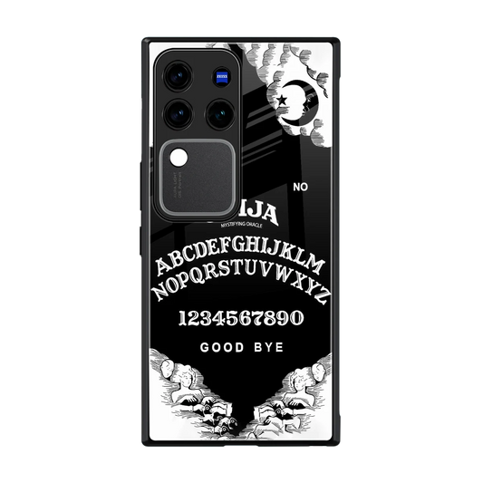 Ouija back phone cover | glass case forvivo v30 pro