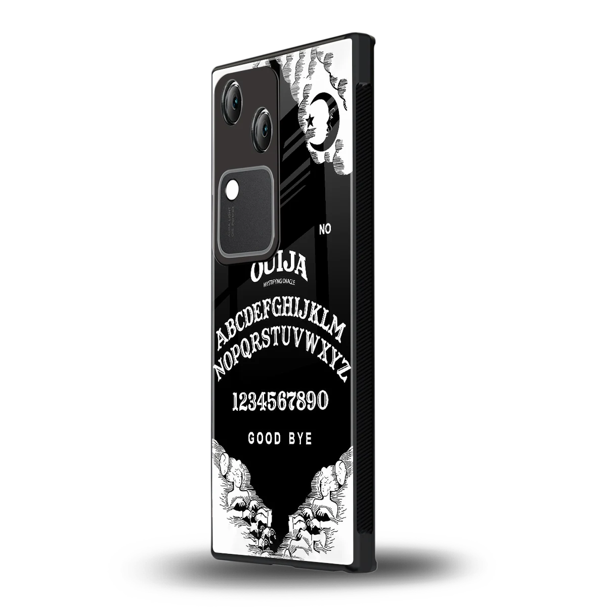 Ouija vivo v30 mobile cover | shockproof glass phone case