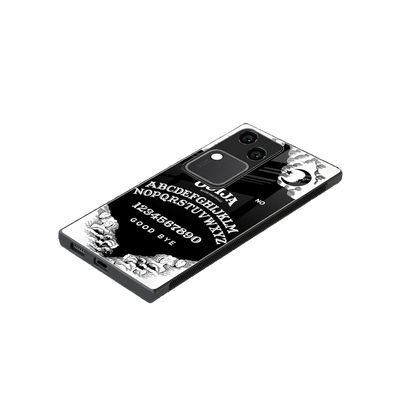 Ouija stylish phone case for vivo v30 | glossy glass and slim fit