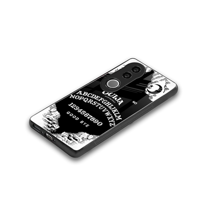 Ouija stylish phone case for vivo v50 | glossy glass and slim fit