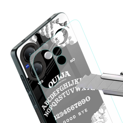 Ouija stylish phone case for vivo v60 | glossy glass and slim fit