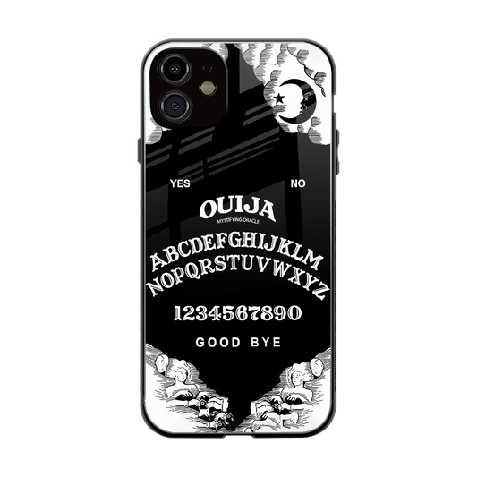 Ouija back phone cover | glass case for iphone 12