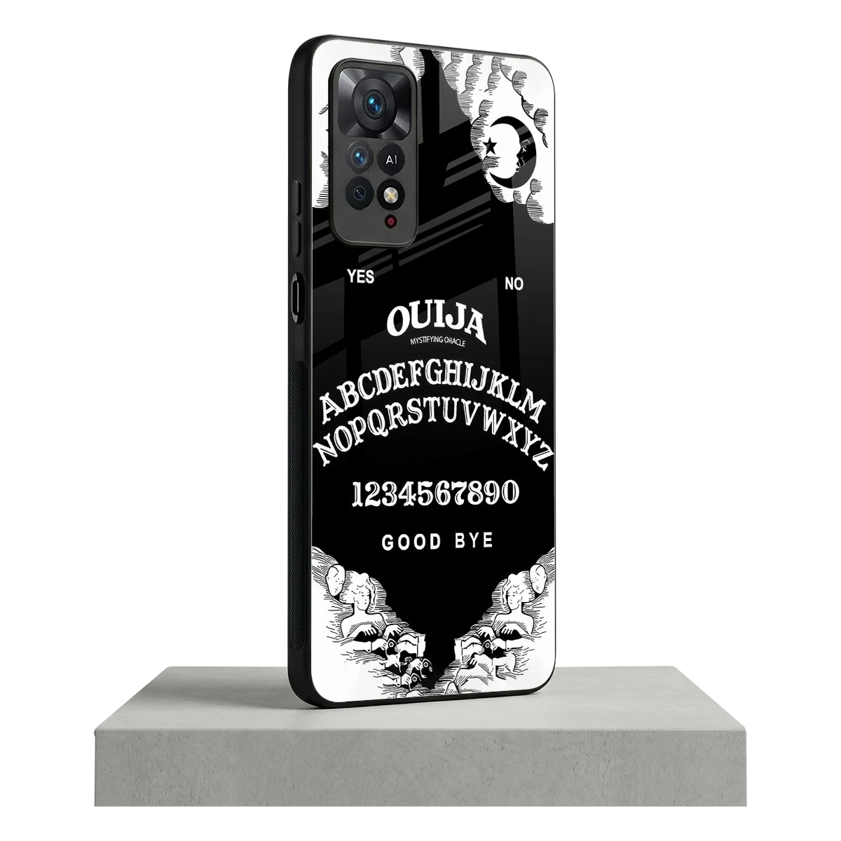 Ouija redmi note 11 pro mobile cover | shockproof glass phone case