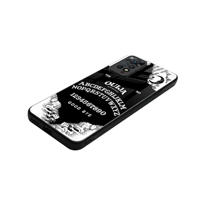 Ouija stylish phone case for redmi note 11 pro | glossy glass and slim fit
