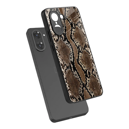 Ouroboros sleek oneplus nord ce5 5g cover with tempered glass back and TPU edges