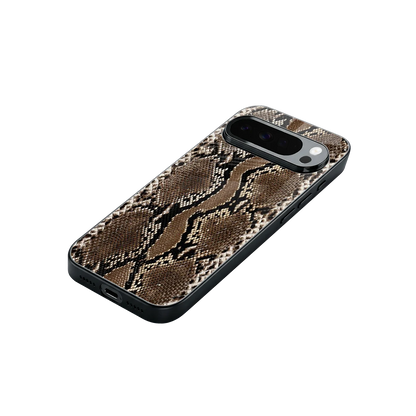 Ouroboros stylish phone case for google pixel 10 pro xl | glossy glass and slim fit