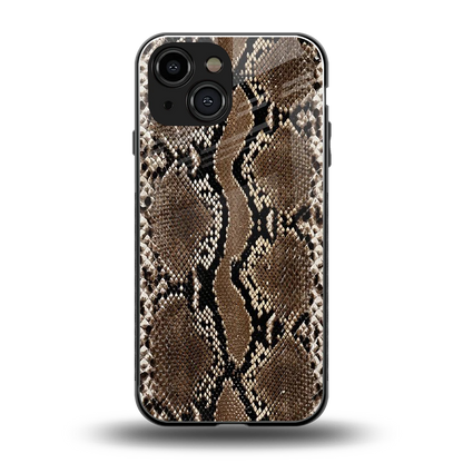Ouroboros back phone cover | glass case for iphone 13 mini