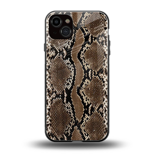 Ouroboros back phone cover | glass case for iphone 15 plus
