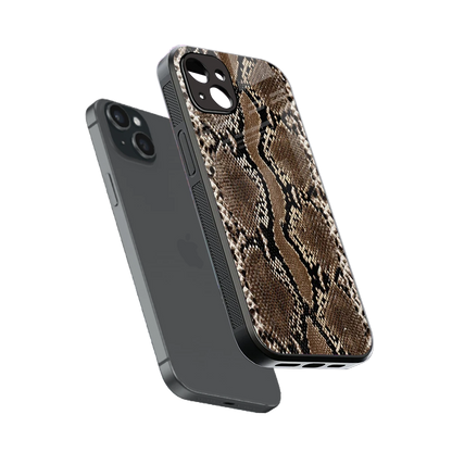 Ouroboros sleek iphone 15 plus cover with tempered glass back and TPU edges
