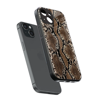 Ouroboros sleek iphone 15 cover with tempered glass back and TPU edges