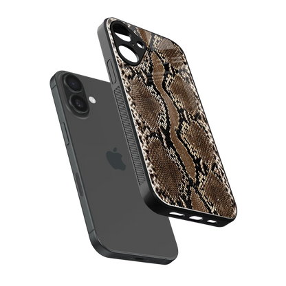 Ouroboros sleek iphone 16 plus cover with tempered glass back and TPU edges