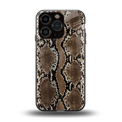 Ouroboros back phone cover | glass case for iphone 16 pro