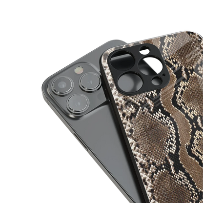 Ouroboros stylish phone case for iphone 15 | glossy glass and slim fit
