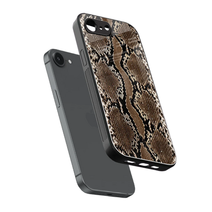 Ouroboros sleek iphone 16e cover with tempered glass back and TPU edges
