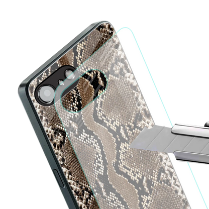 Ouroboros stylish phone case for iphone 16e | glossy glass and slim fit