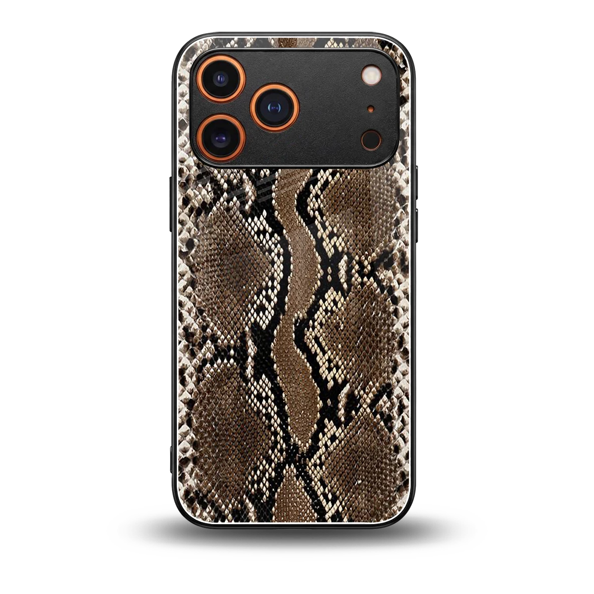 Ouroboros back phone cover | glass case for iphone 17 pro max