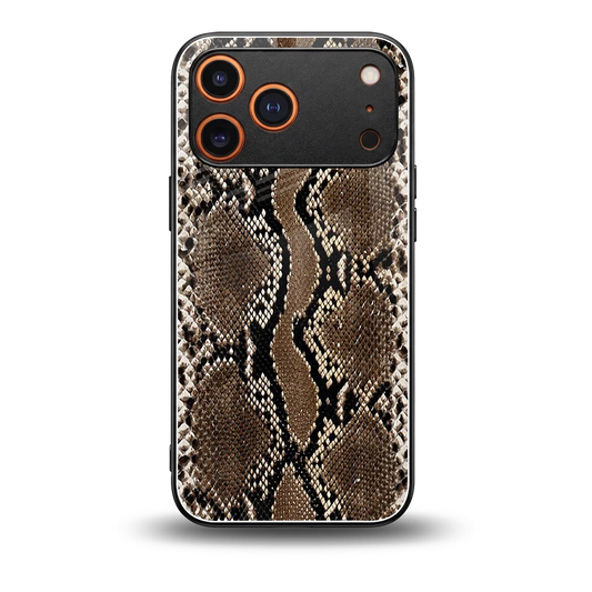Ouroboros back phone cover | glass case for iphone 17 pro max
