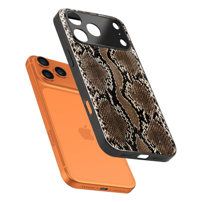 Ouroboros sleek iphone 17 pro max cover with tempered glass back and TPU edges