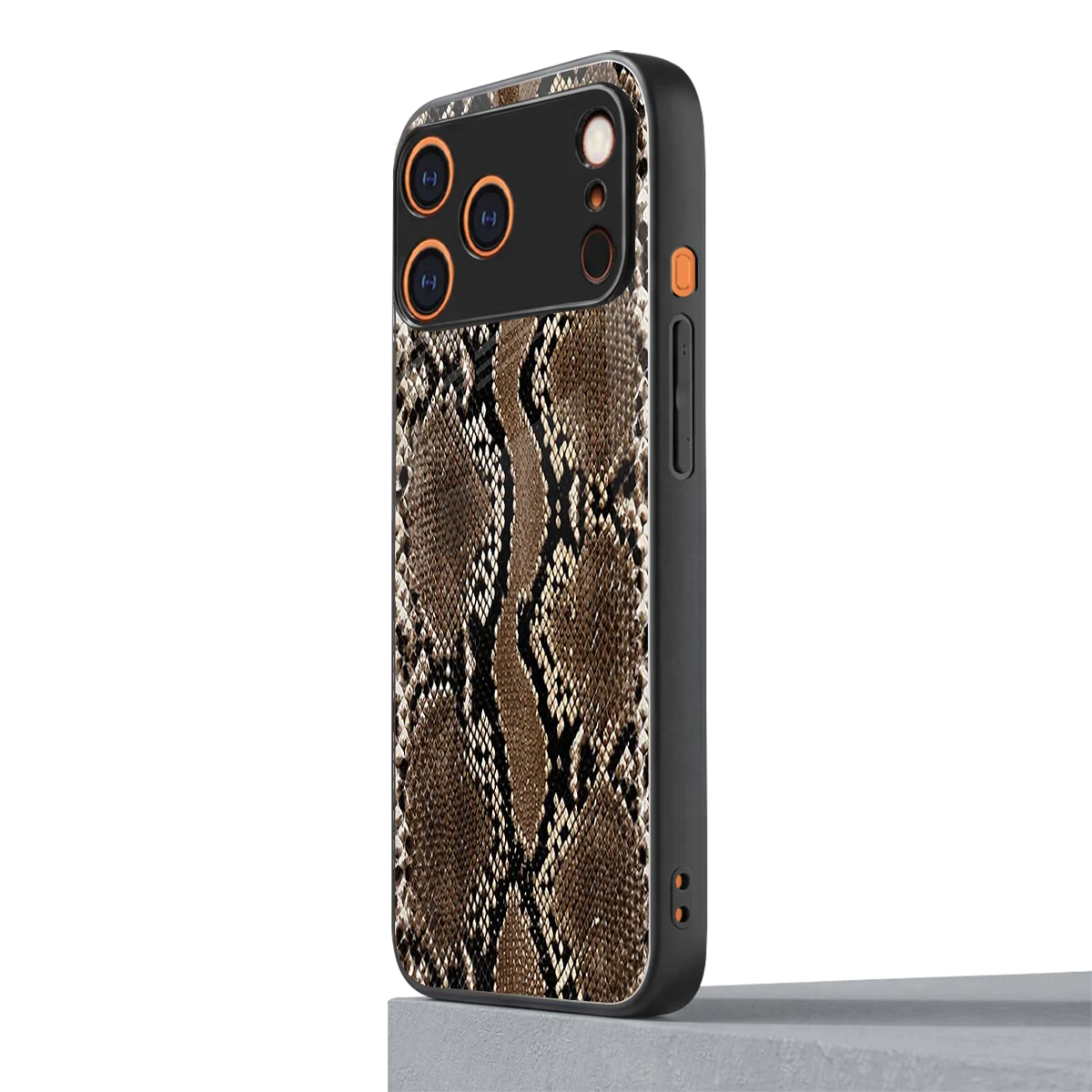 Ouroboros iphone 17 pro max mobile cover | shockproof glass phone case