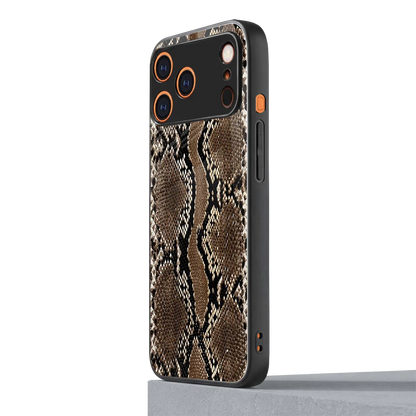 Ouroboros iphone 17 pro max mobile cover | shockproof glass phone case