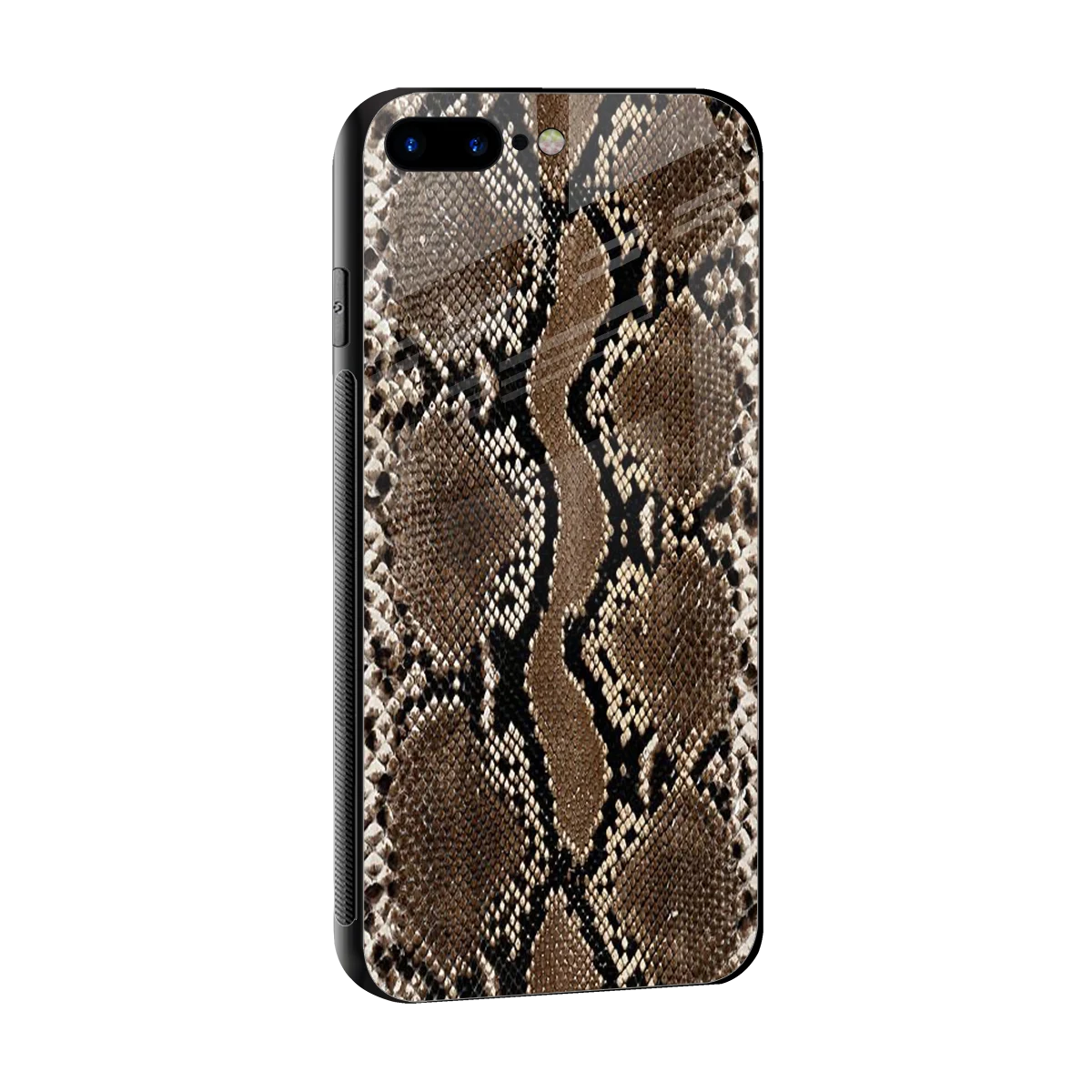 Ouroboros sleek iphone 7 plus cover with tempered glass back and TPU edges