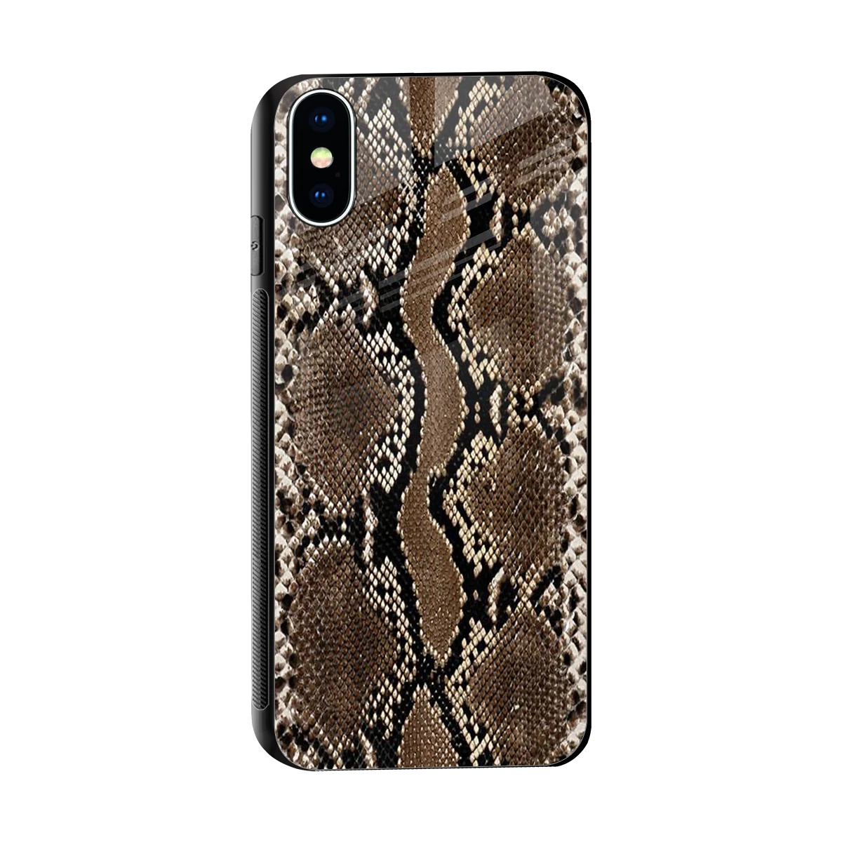 Ouroboros sleek iphone x cover with tempered glass back and TPU edges