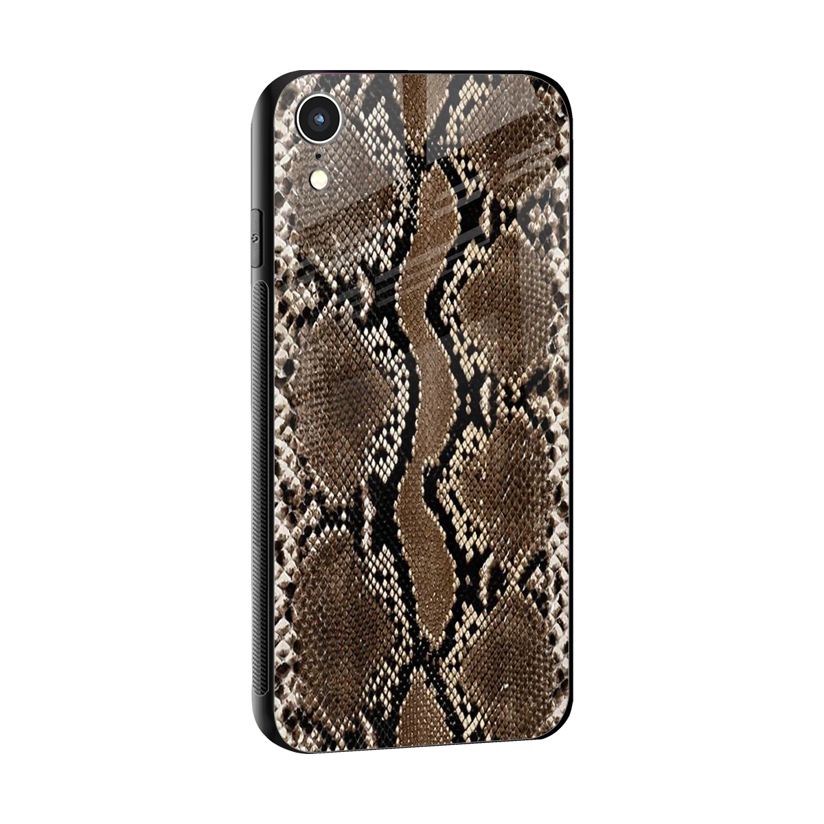 Ouroboros sleek iphone xr cover with tempered glass back and TPU edges