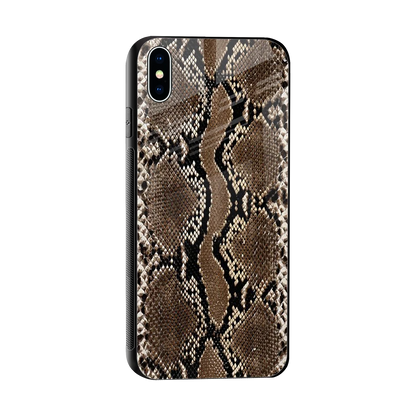Ouroboros sleek iphone xs max cover with tempered glass back and TPU edges
