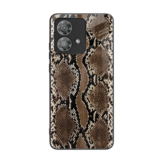 Ouroboros back phone cover | glass case for motorola edge 40 neo 5g