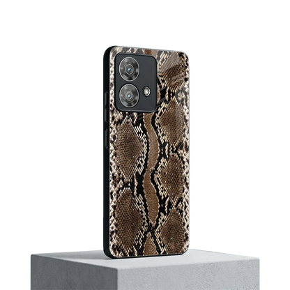 Ouroboros motorola edge 40 neo 5g mobile cover | shockproof glass phone case