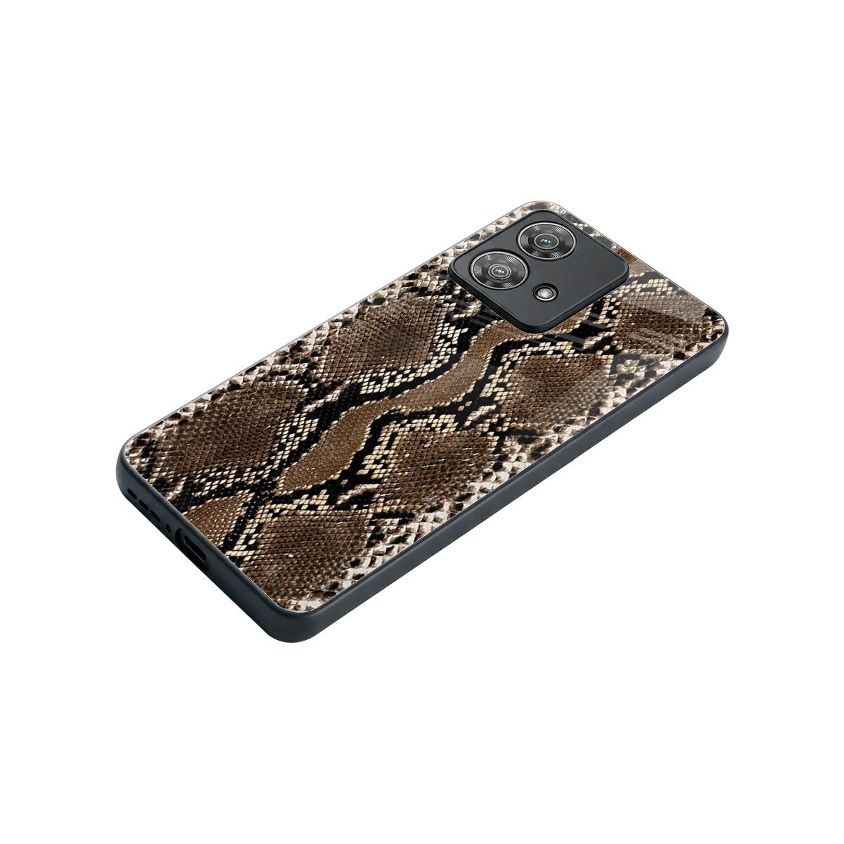 Ouroboros stylish phone case for motorola edge 40 neo 5g | glossy glass and slim fit