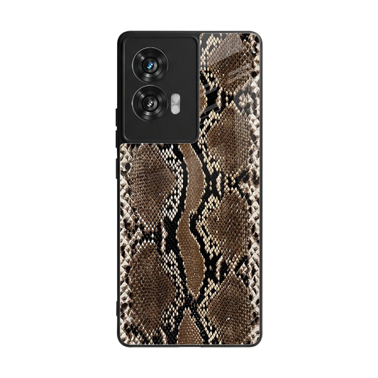 Ouroboros back phone cover | glass case for motorola edge 50 fusion