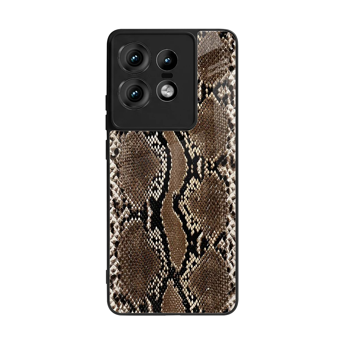 Ouroboros back phone cover | glass case for motorola edge 50 pro