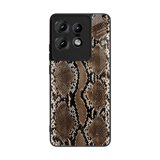 Ouroboros back phone cover | glass case for motorola edge 50 pro