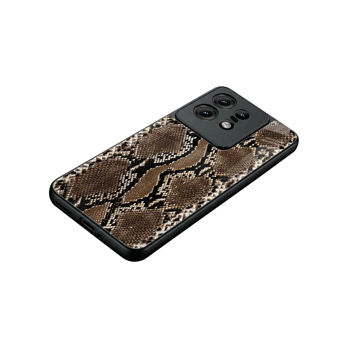Ouroboros stylish phone case for motorola edge 50 pro | glossy glass and slim fit