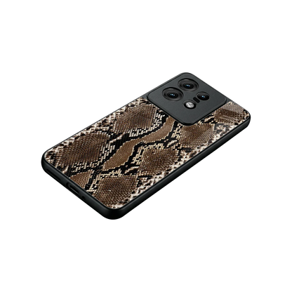 Ouroboros stylish phone case for motorola edge 50 pro | glossy glass and slim fit