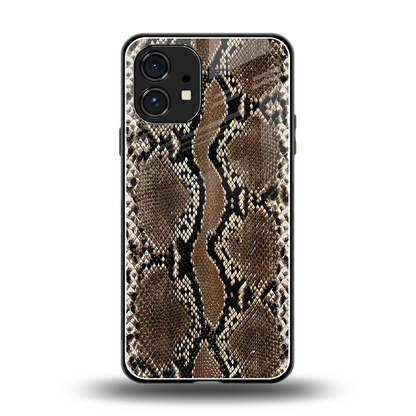 Ouroboros back phone cover | glass case for nothing phone 1